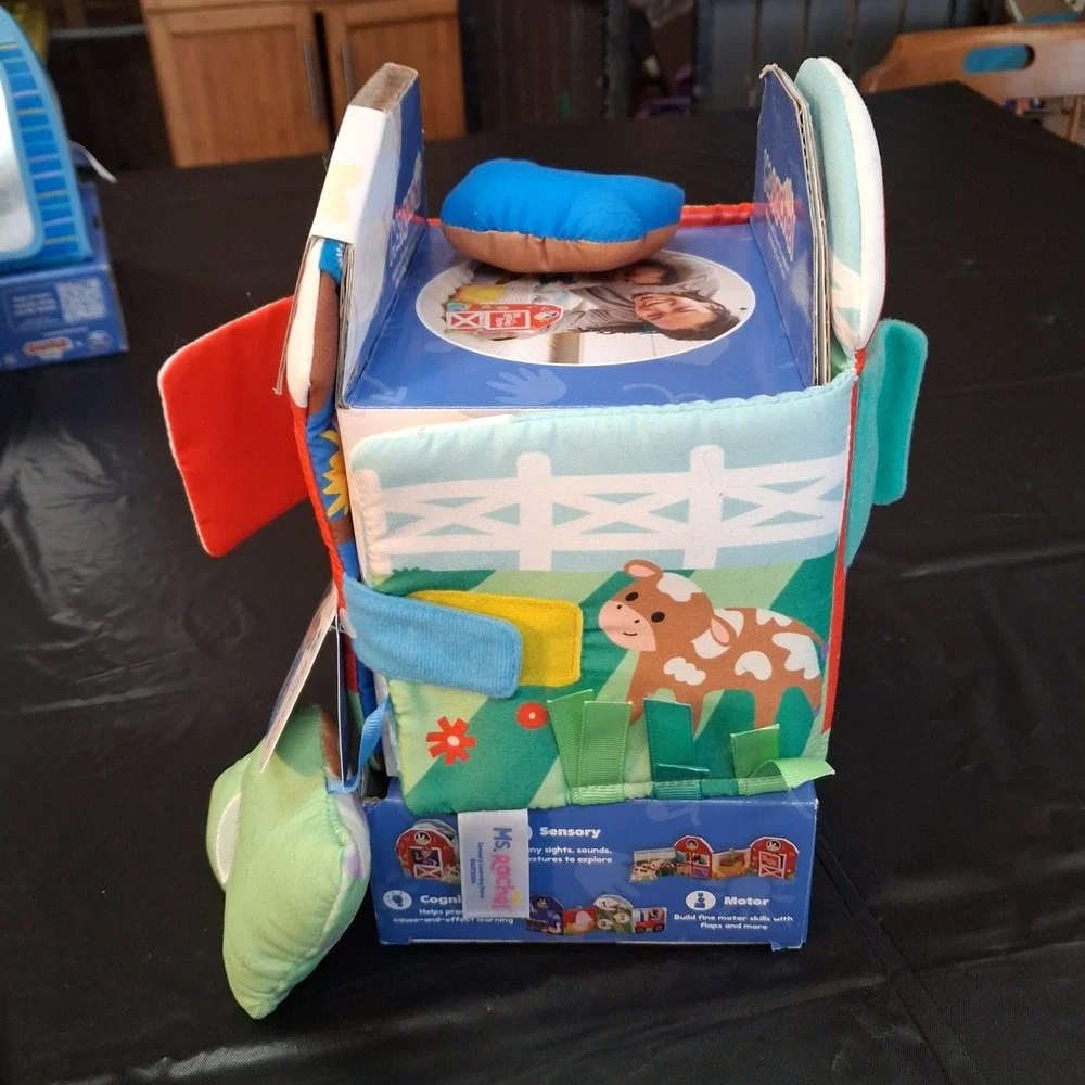 Ms. Rachel Sensory Learning Farm Unisex Baby OS Multicolor Gund Baby Toy NEW